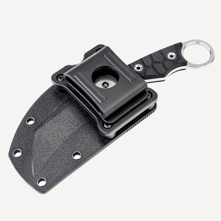 Нож-Керамбит RUiKE FS68-B (Сталь_14С28N/Черный_G-10)